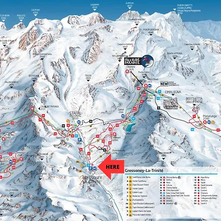 Aparthotel 5 Minutes From Monterosa Ski, Small 3*
